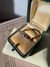 Load image into Gallery viewer, Floral Sterling Silver Band Size 7.25
