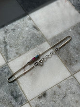 Load image into Gallery viewer, Dainty Micro Box Chain Bracelet 7” - 8”
