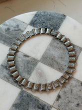 Load image into Gallery viewer, Victorian Revival Coro Silver Plated Bookchain Necklace
