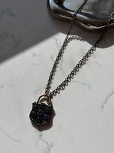 Load image into Gallery viewer, Amethyst Two-Tone Sterling Necklace
