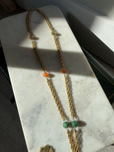 Load image into Gallery viewer, Carved Owl 1/20 14k Gold Filled Necklace
