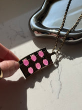 Load image into Gallery viewer, Vintage Pink Cab Costume Necklace 24”
