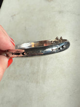 Load image into Gallery viewer, Vintage Fish Sterling Silver Bangle Bracelet
