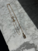 Load image into Gallery viewer, Adina Reyter 14k Gold Diamond Dog Tag Necklace
