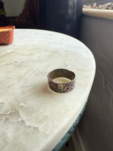 Load image into Gallery viewer, Floral Sterling Silver Band
