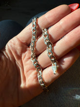 Load image into Gallery viewer, Italian Solid Sterling Silver Cuban Link Bracelet 8”
