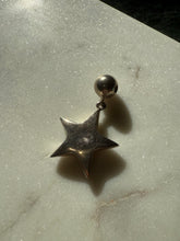 Load image into Gallery viewer, Vintage Star Sterling Silver Pendant
