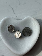 Load image into Gallery viewer, Vintage 1942 Silver Dime Earrings
