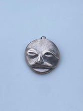 Load image into Gallery viewer, Moonface Man Vintage Sterling Silver Pendant
