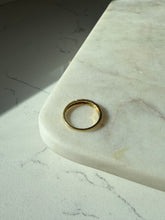 Load image into Gallery viewer, Vintage 14k Yellow Gold Natural Diamond Flush Set Band Size 9
