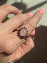 Load image into Gallery viewer, Ruby Quartz Sterling Silver Ring
