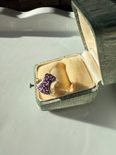 Load image into Gallery viewer, Amethyst Sterling Silver Slider Charm
