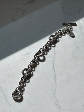 Load image into Gallery viewer, Lois Hill Solid Sterling Silver Cable Link Bracelet 8”
