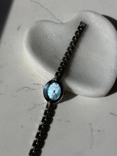 Load image into Gallery viewer, Vintage Blue Face Silver Tone Wrist Watch
