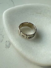 Load image into Gallery viewer, Vintage Sun Solid Sterling Silver Ring Size 11
