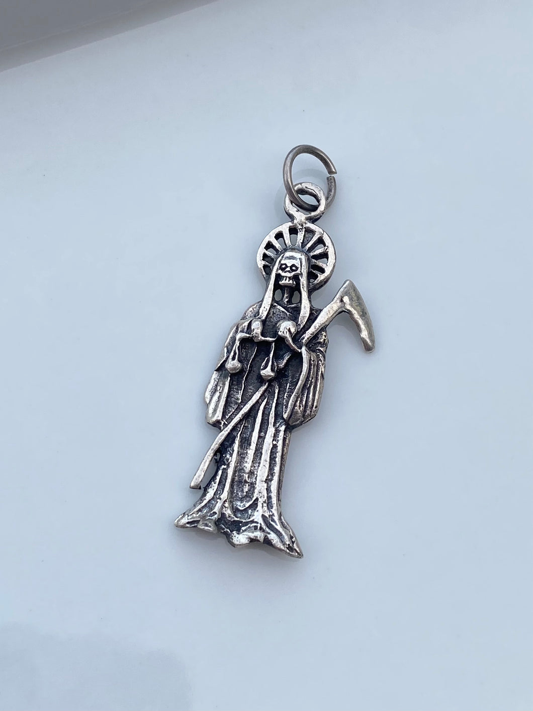 Reaper Sterling Silver Pendant