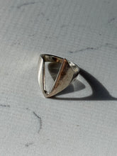 Load image into Gallery viewer, Vintage Sterling Silver Ring Size 7.5
