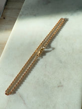 Load image into Gallery viewer, Forstner 10k Gold Watch Chain Choker Necklace 13.75”
