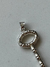 Load image into Gallery viewer, Bamboo Key Sterling Silver Pendant
