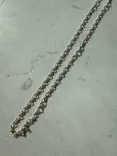 Load image into Gallery viewer, Sterling Silver Oval Link Chain 18”
