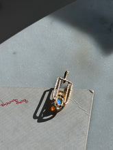 Load image into Gallery viewer, Vintage Opal &amp; Diamond 14k Gold Pendant
