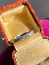 Load image into Gallery viewer, Pandora Sterling Silver Pave Stone Ring
