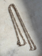 Load image into Gallery viewer, Figaro Sterling Silver Chain 20”
