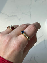 Load image into Gallery viewer, Vintage Modernist 18k Yellow Gold Cabochon Ring Size 7
