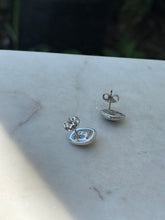Load image into Gallery viewer, David Yurman Sterling &amp; 14k Post Back Earrings
