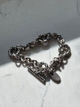 Load image into Gallery viewer, Lois Hill Solid Sterling Silver Cable Link Bracelet 8”
