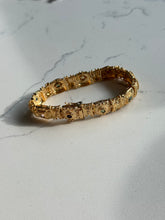 Load image into Gallery viewer, Chunky Gold Vermeil Multi-Gemstone Bracelet 7.25”
