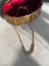 Load image into Gallery viewer, Vintage Natural Diamond Gold Necklace
