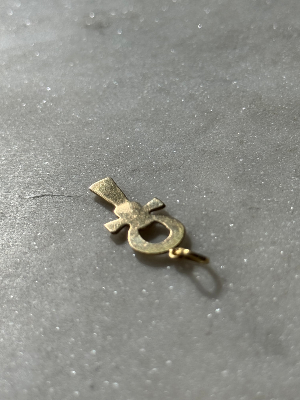Egyptian Ankh 18k Gold Pendant