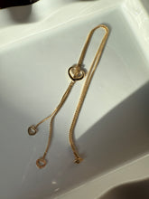 Load image into Gallery viewer, Heart Lariat Gold Plated Necklace 20”
