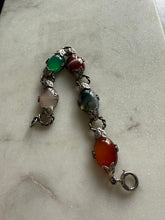 Load image into Gallery viewer, Scottish Agate Sterling Silver Bracelet 7.25”
