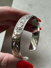 Load image into Gallery viewer, Kuuipo Sterling Silver Two-Tone Cuff Bracelet
