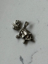 Load image into Gallery viewer, Sterling Silver Turtle Pendant
