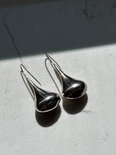 Load image into Gallery viewer, Mexico Vintage Sterling Silver Large Teardrop Earrings
