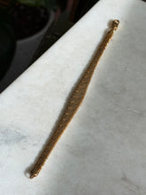 Load image into Gallery viewer, Milor Gold Vermeil Double Sided Bracelet 7.5”
