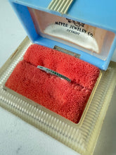 Load image into Gallery viewer, Green Lab Grown Diamond Stone Sterling Silver Dainty Stacker Size 8
