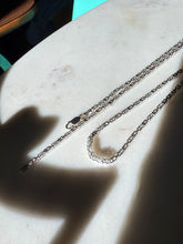 Load image into Gallery viewer, Italian Byzantine Solid Sterling Silver Chain 24”
