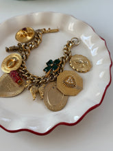 Load image into Gallery viewer, Vintage Chunky Charm Bracelet
