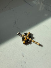 Load image into Gallery viewer, Opal &amp; Peridot Sterling Silver Cross Pendant
