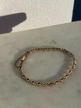 Load image into Gallery viewer, Tanzanite 14k Yellow Gold Tennis Bracelet
