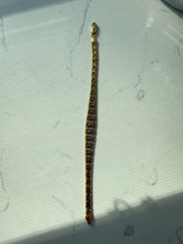 Load image into Gallery viewer, Milor Italy Double Sided Gold Vermeil Bracelet 7.5”
