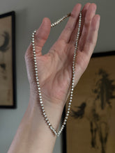 Load image into Gallery viewer, V-Shape Gold Vermeil CZ Necklace 16.5”
