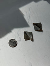 Load image into Gallery viewer, Vintage Solid Sterling Silver Earrings
