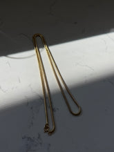 Load image into Gallery viewer, Vintage 14k Yellow Gold Snake Chain 23”
