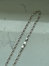 Load image into Gallery viewer, Italian Sterling Biker Chain 20”
