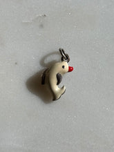 Load image into Gallery viewer, Enamel Sterling Silver Mini Dolphin Charm
